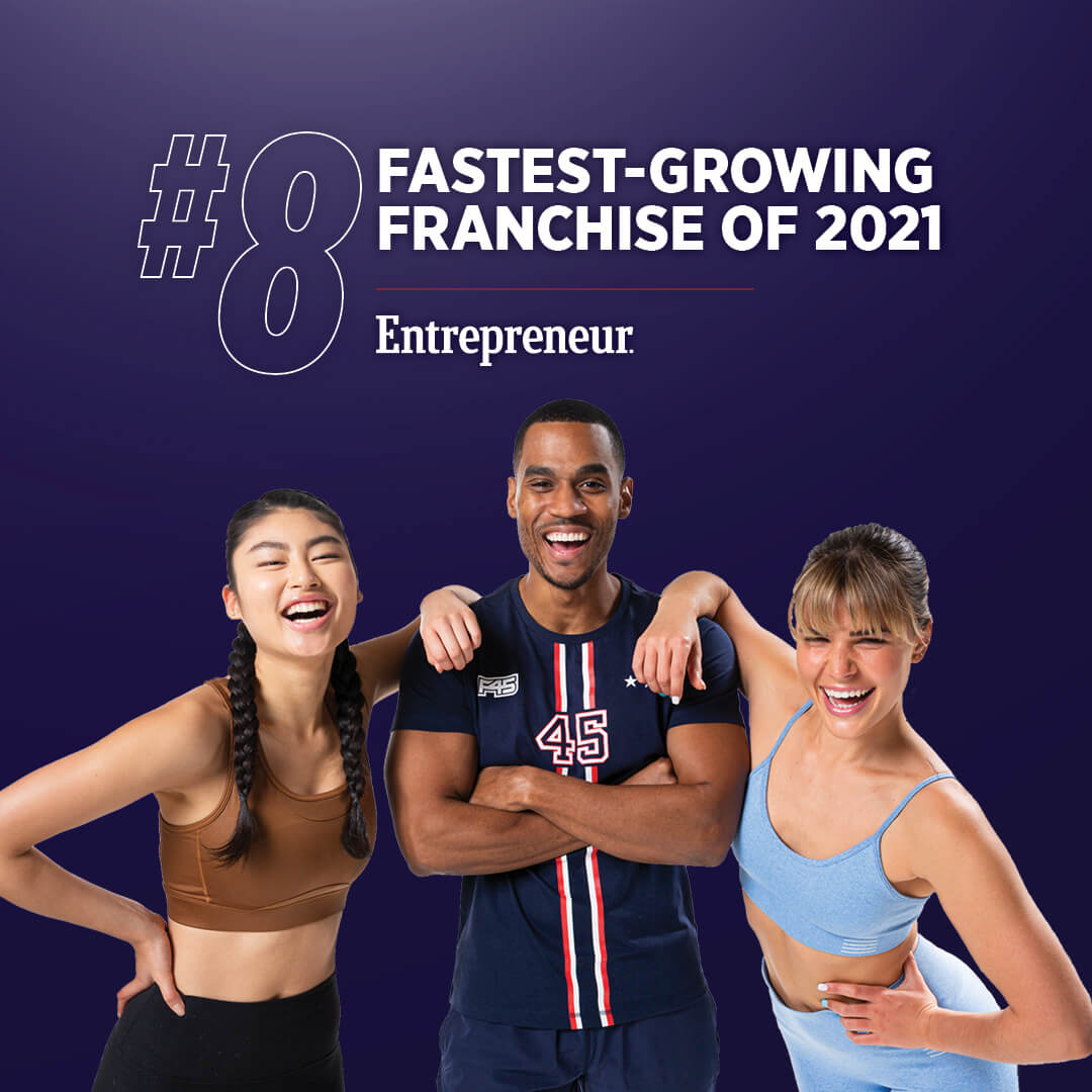 Fastest Growing Franchise F45 banner