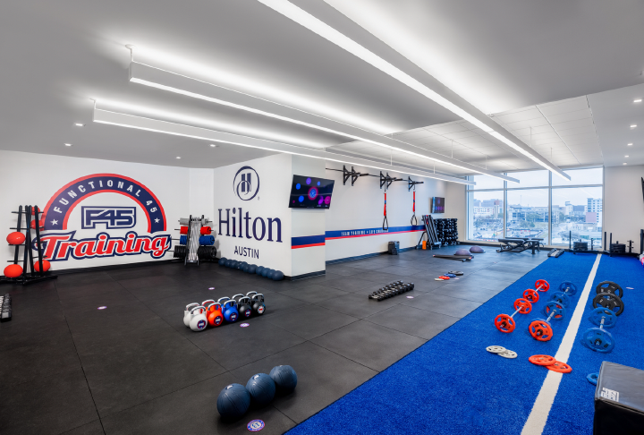 Hilton Austin x F45 Training: First-of-its-Kind Partnership